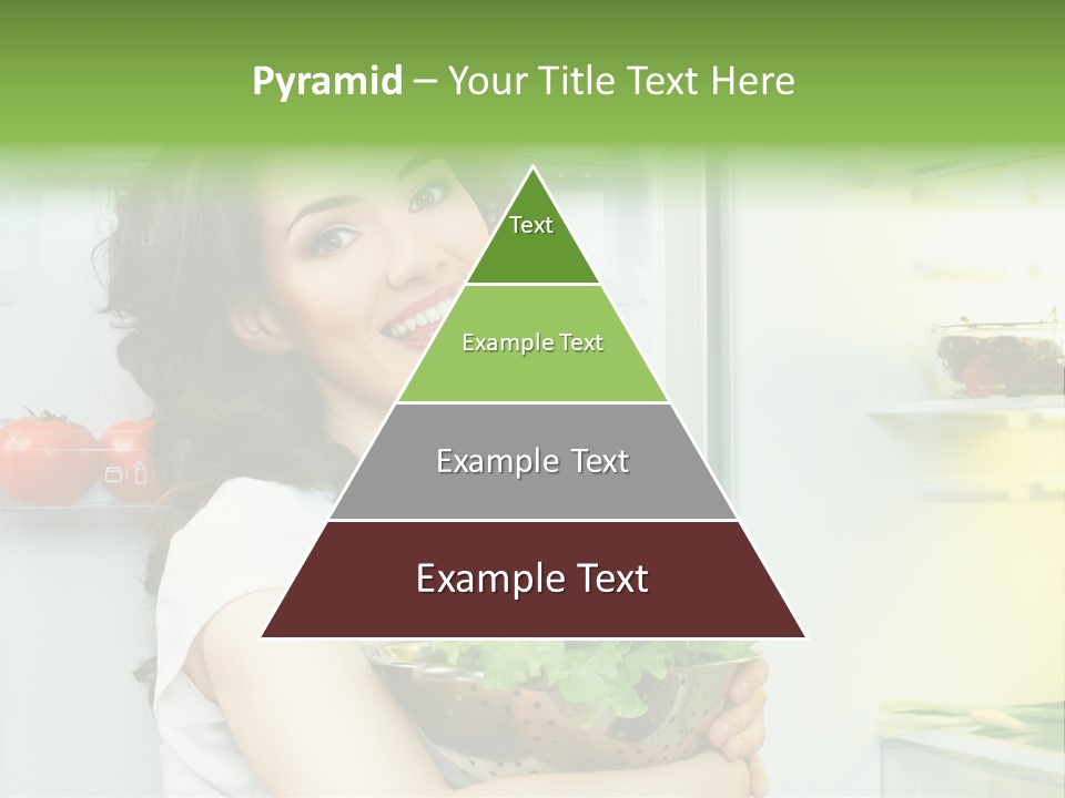 Food Door Open PowerPoint Template