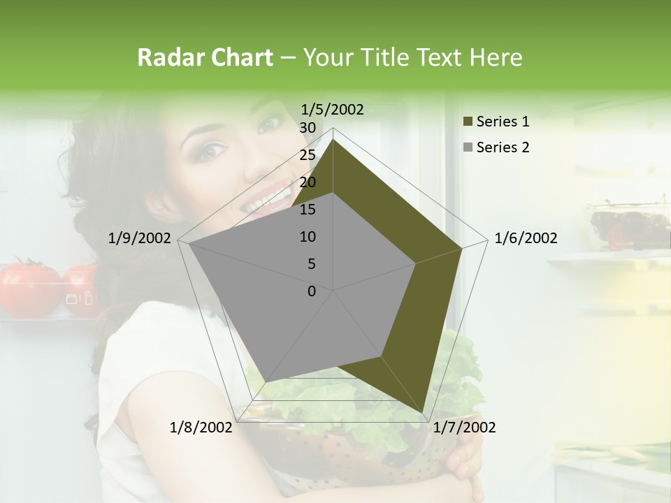 Food Door Open PowerPoint Template