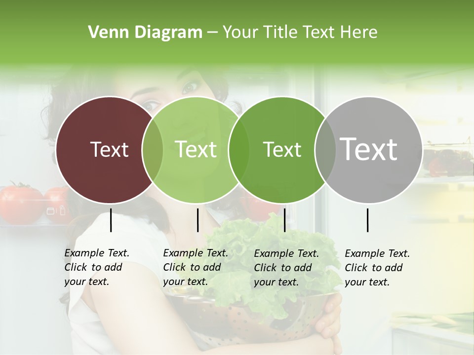 Food Door Open PowerPoint Template