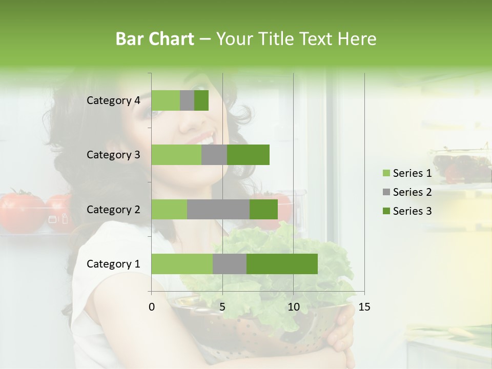 Food Door Open PowerPoint Template