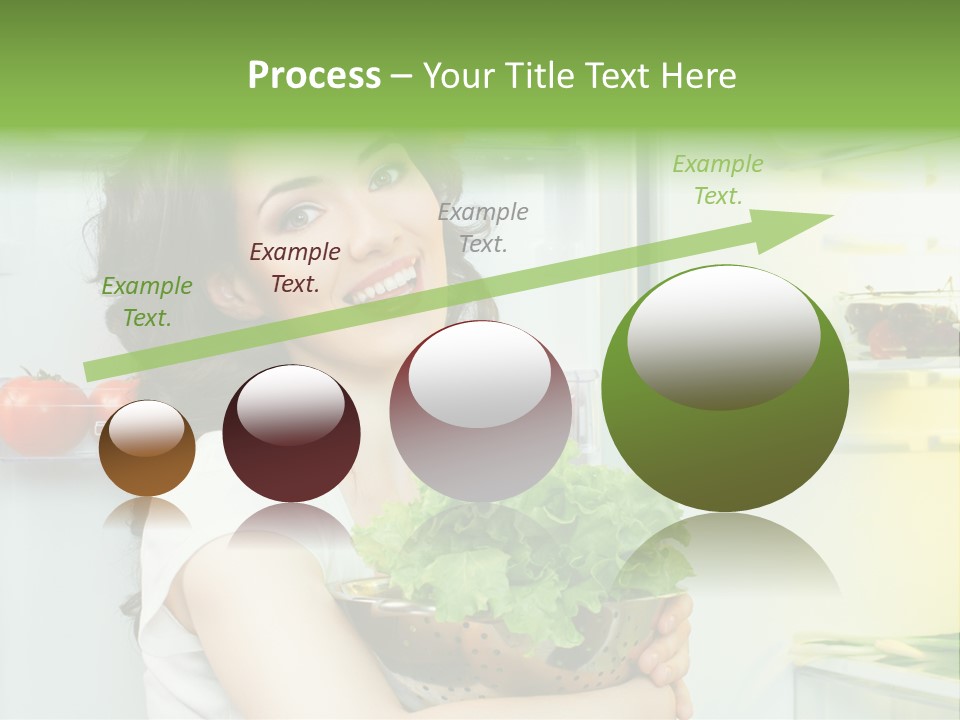 Food Door Open PowerPoint Template