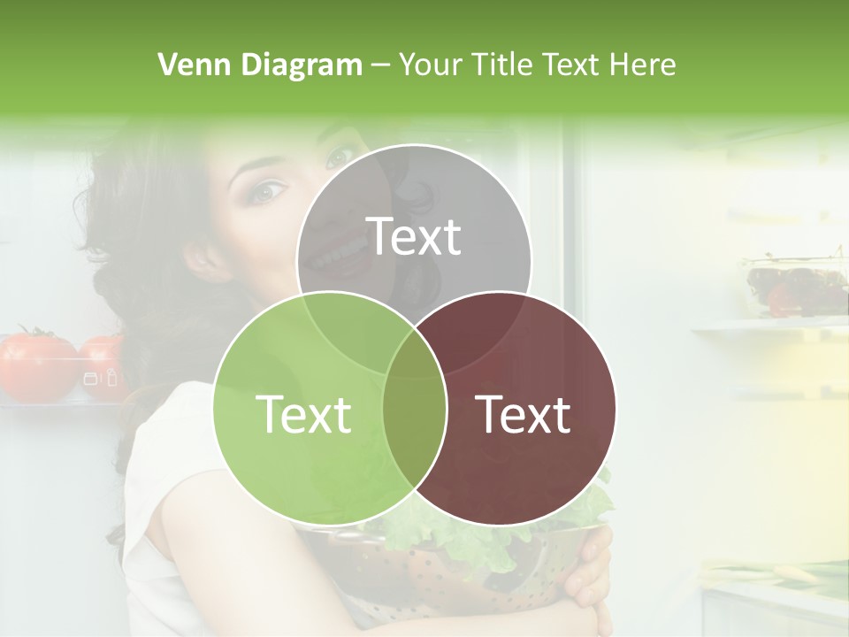 Food Door Open PowerPoint Template