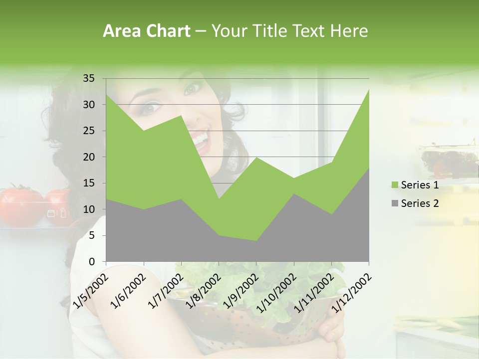 Food Door Open PowerPoint Template