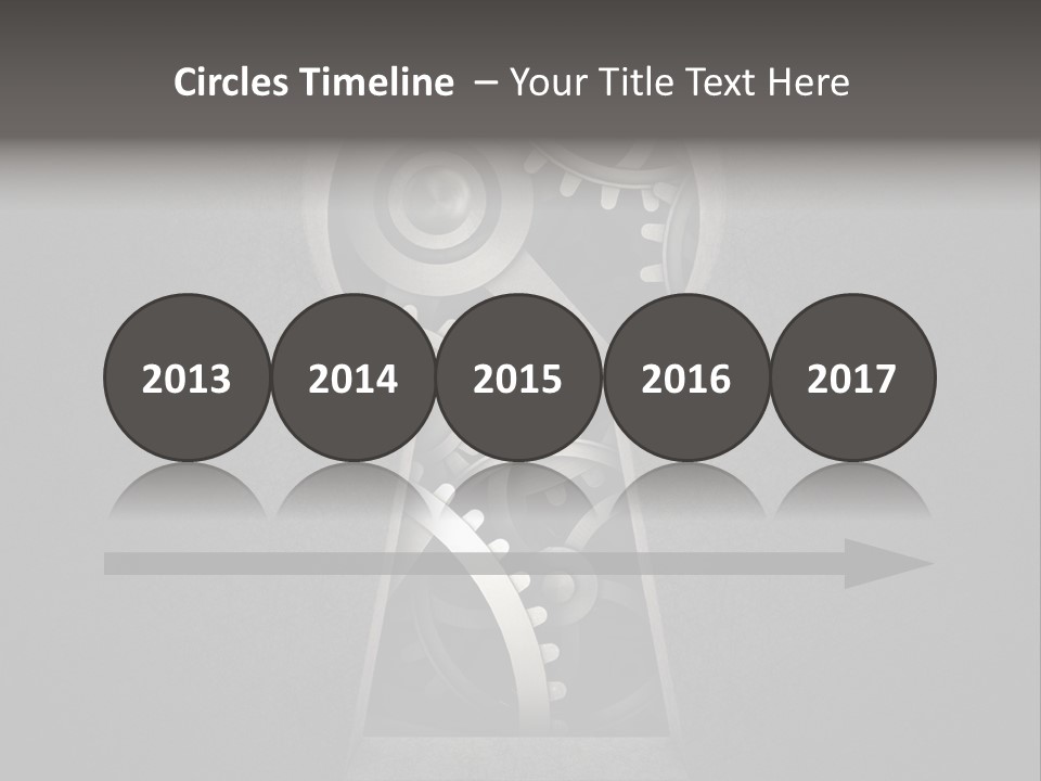 Mechanism Cooperation Work PowerPoint Template