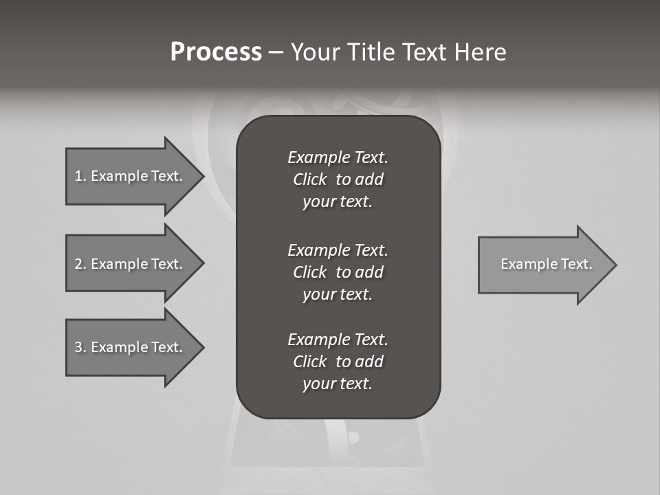 Mechanism Cooperation Work PowerPoint Template