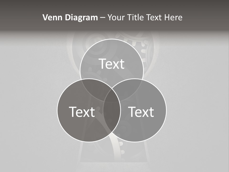 Mechanism Cooperation Work PowerPoint Template