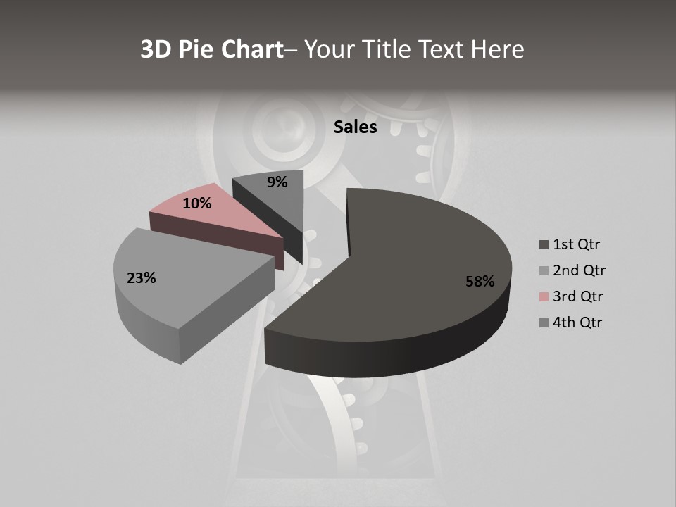 Mechanism Cooperation Work PowerPoint Template