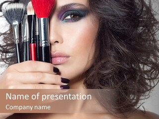 Attractive Beautiful Pretty PowerPoint Template