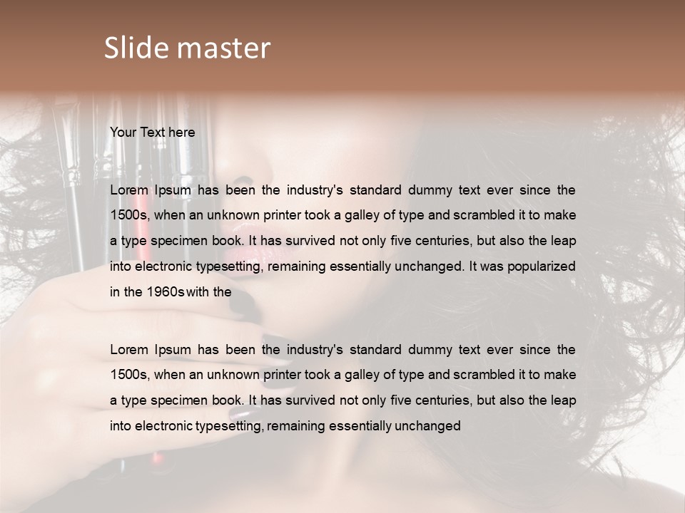 Attractive Beautiful Pretty PowerPoint Template