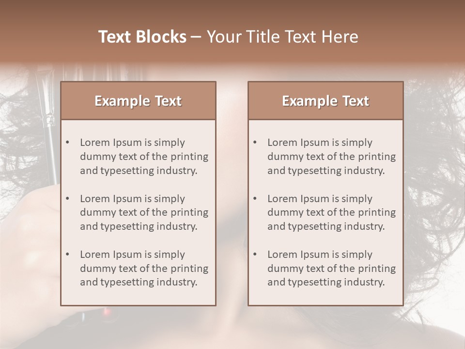 Attractive Beautiful Pretty PowerPoint Template