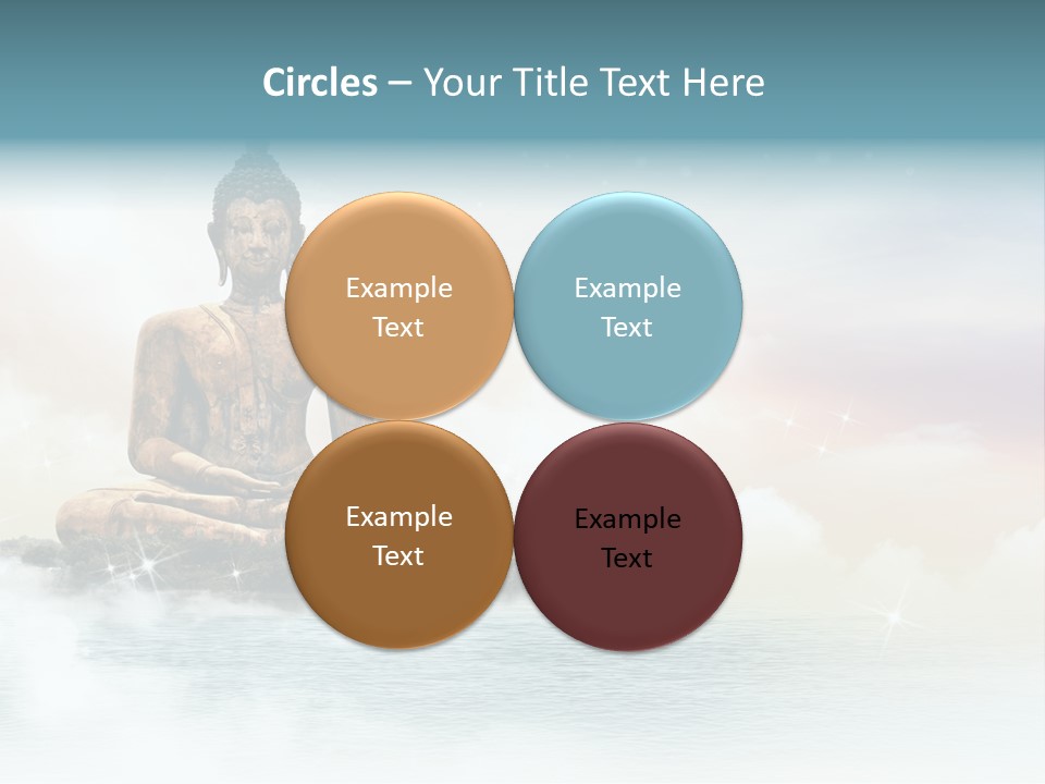 Shine Silhouette Ancient PowerPoint Template