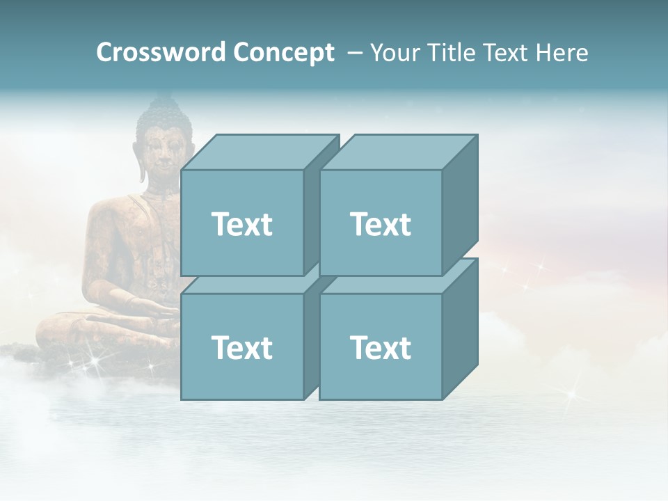 Shine Silhouette Ancient PowerPoint Template