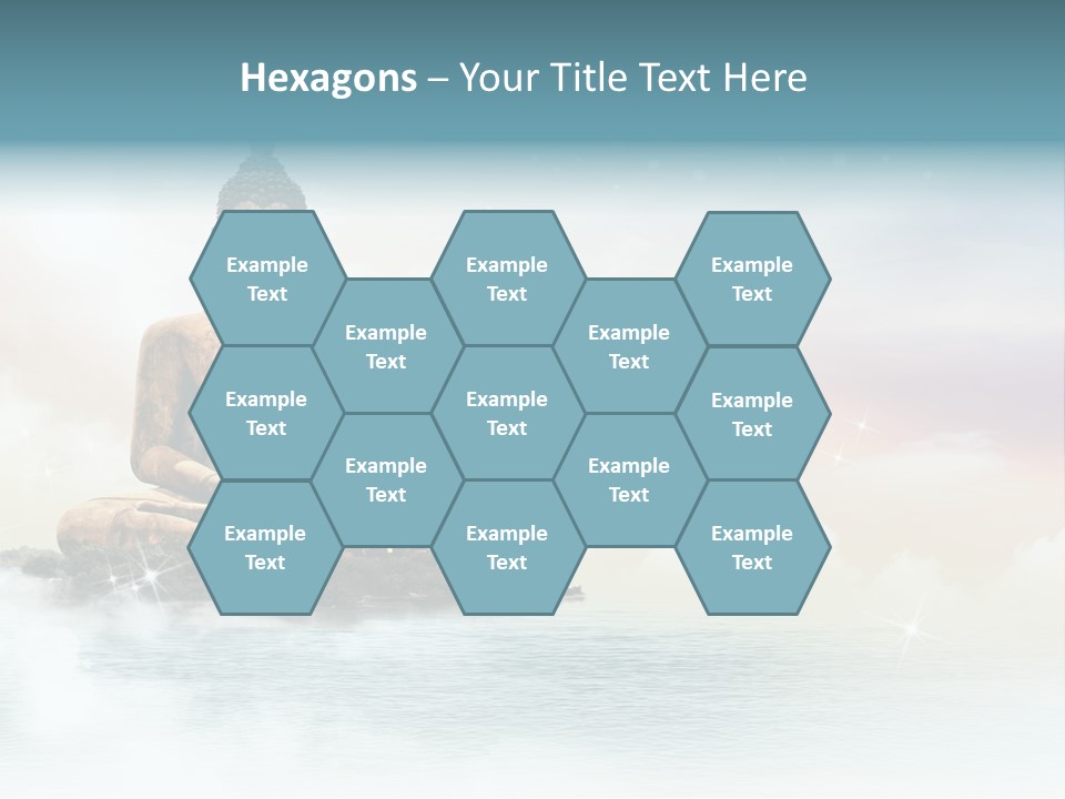 Shine Silhouette Ancient PowerPoint Template