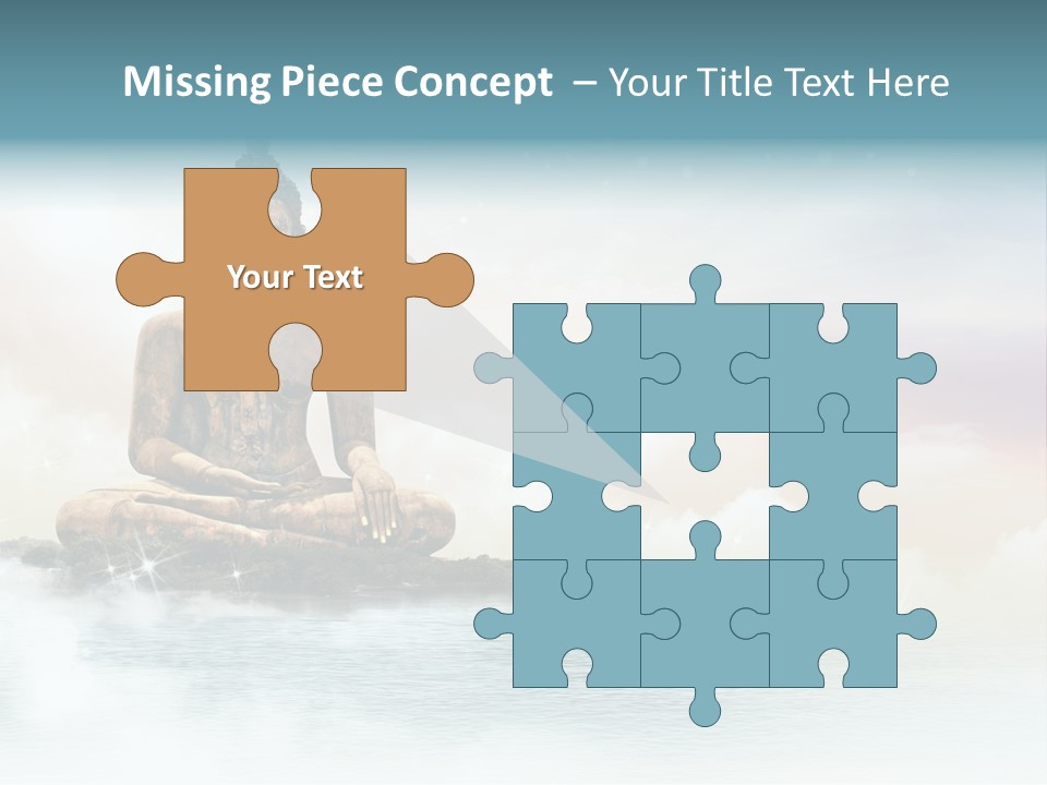 Shine Silhouette Ancient PowerPoint Template