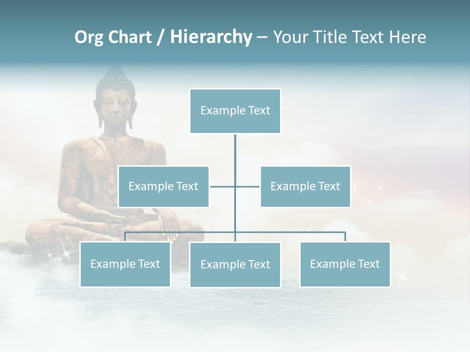 Shine Silhouette Ancient PowerPoint Template