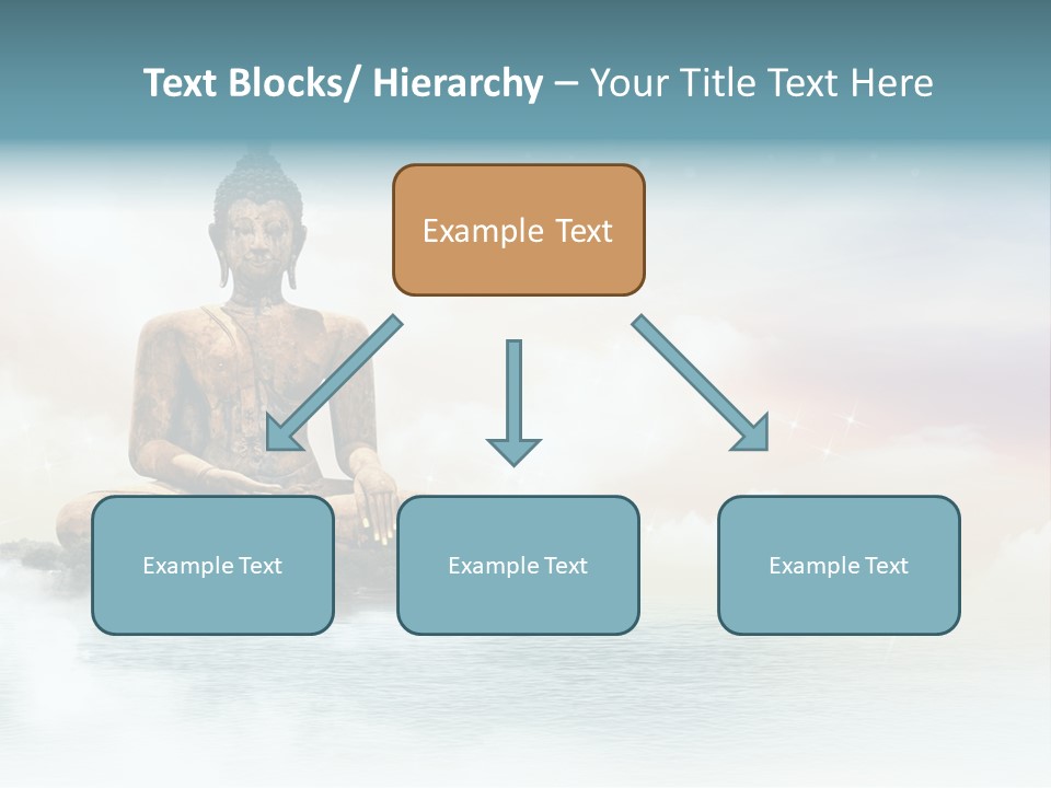 Shine Silhouette Ancient PowerPoint Template