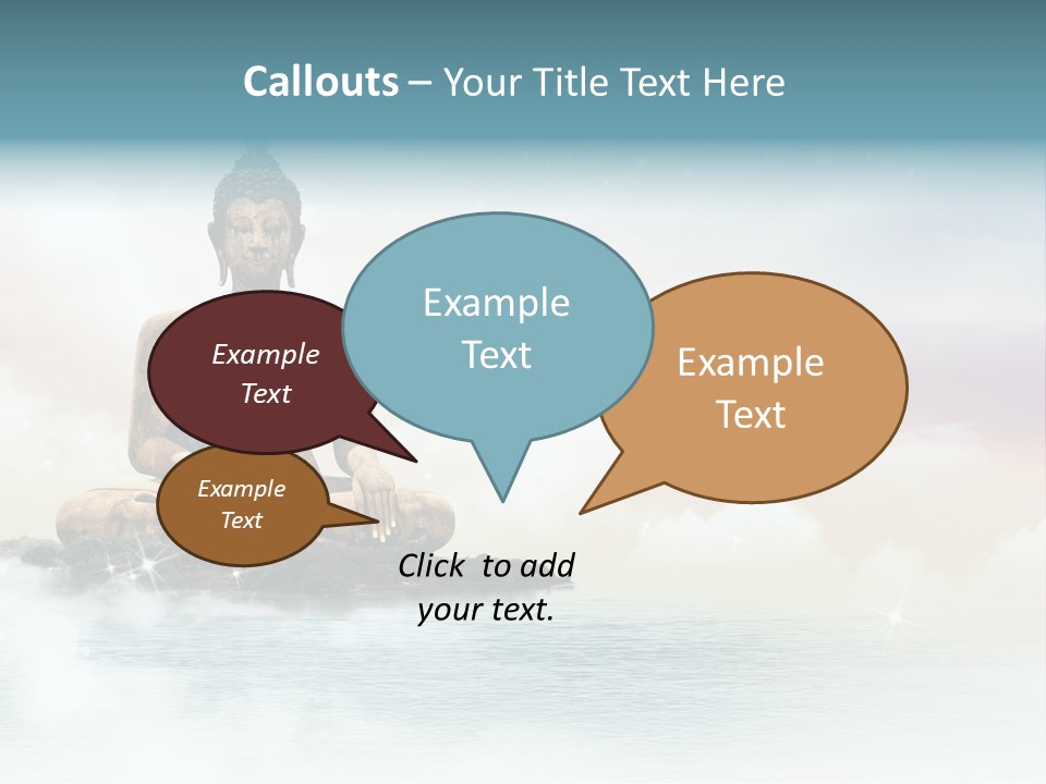 Shine Silhouette Ancient PowerPoint Template