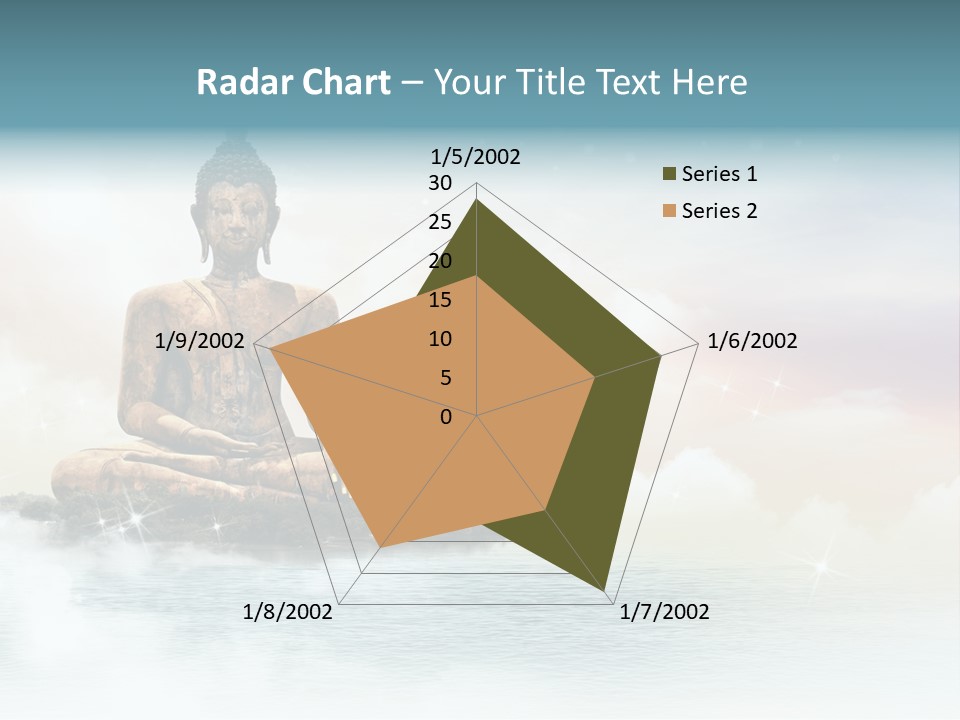 Shine Silhouette Ancient PowerPoint Template