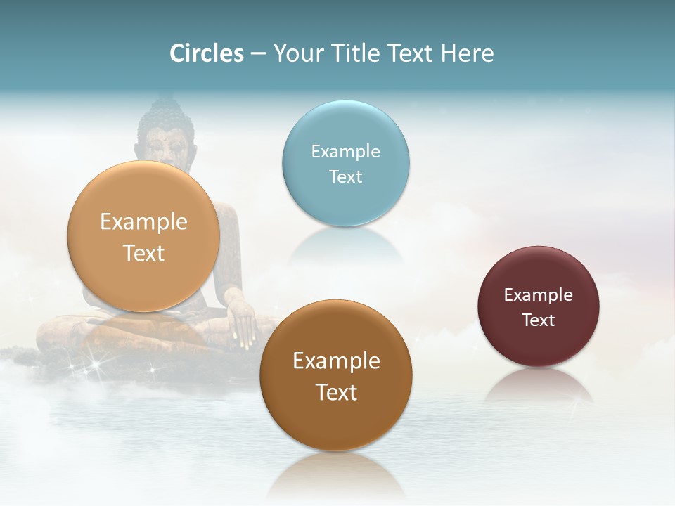 Shine Silhouette Ancient PowerPoint Template