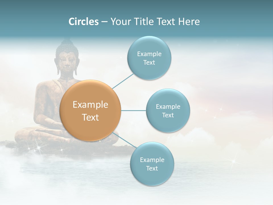 Shine Silhouette Ancient PowerPoint Template