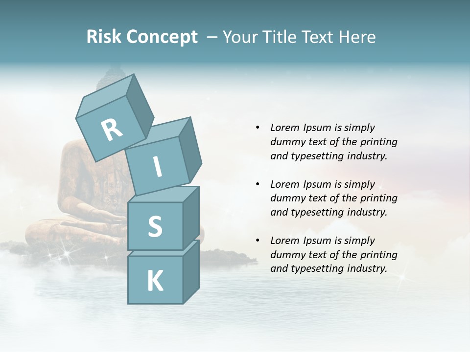 Shine Silhouette Ancient PowerPoint Template