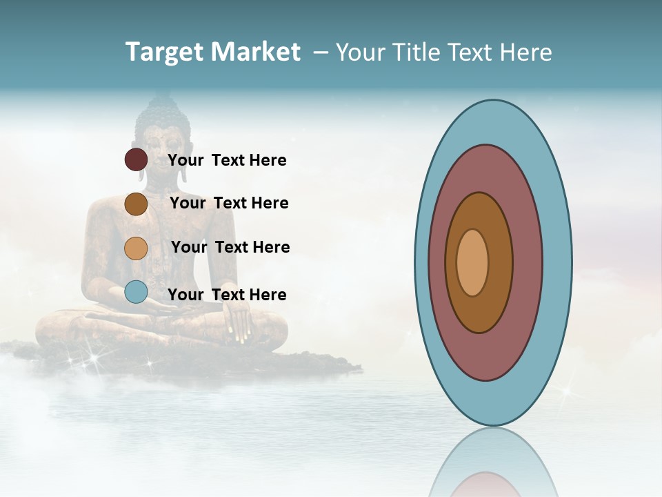 Shine Silhouette Ancient PowerPoint Template