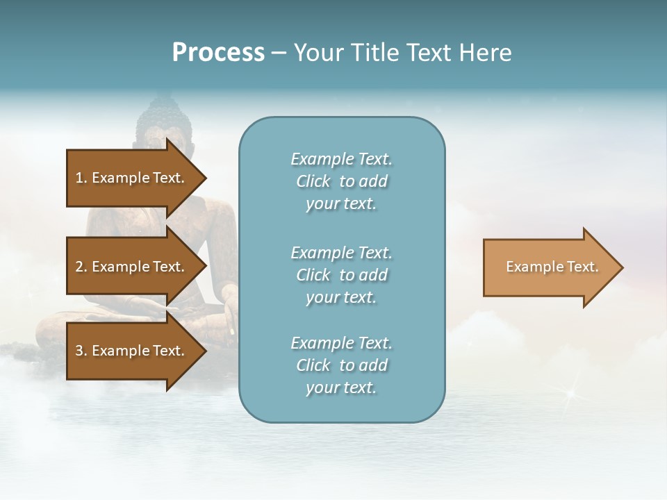 Shine Silhouette Ancient PowerPoint Template