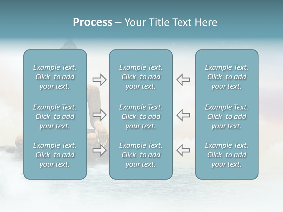 Shine Silhouette Ancient PowerPoint Template