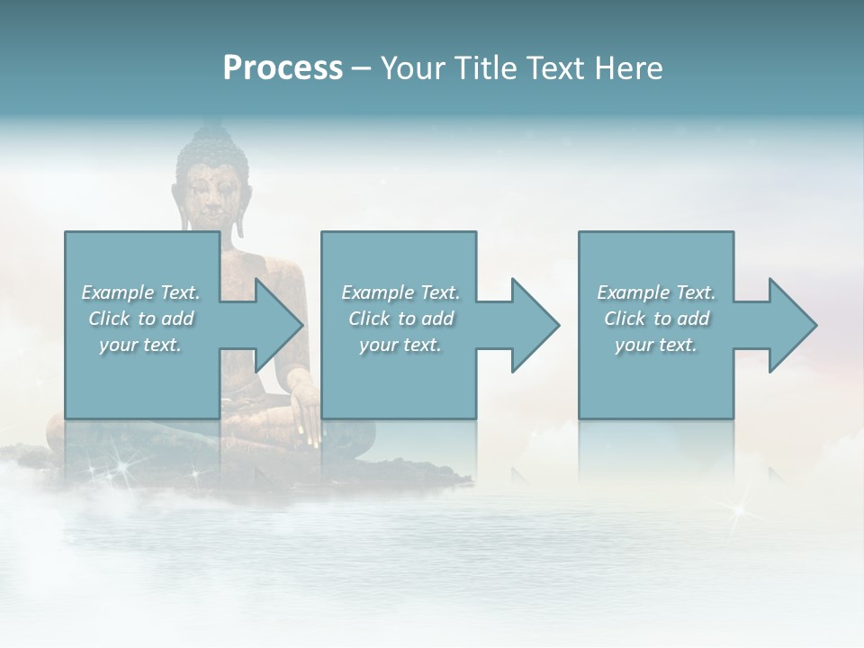 Shine Silhouette Ancient PowerPoint Template