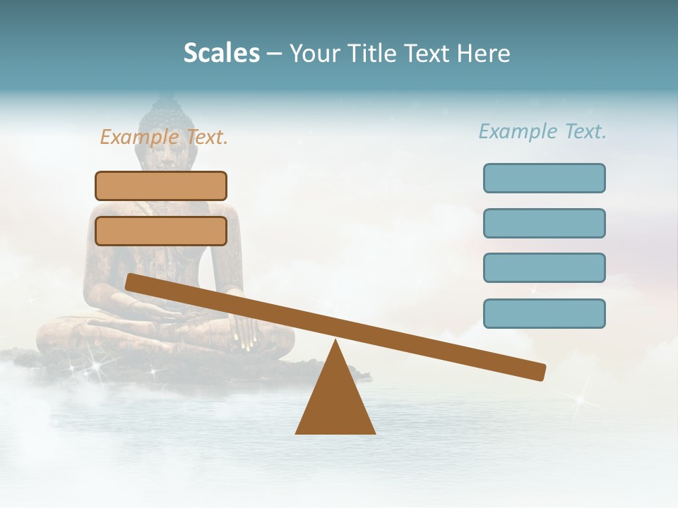 Shine Silhouette Ancient PowerPoint Template
