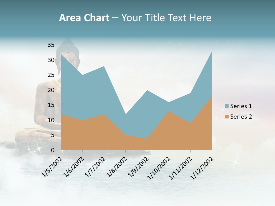 Shine Silhouette Ancient PowerPoint Template