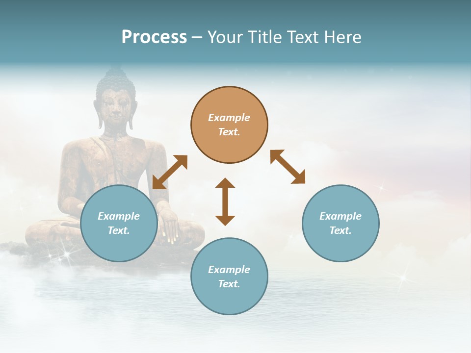 Shine Silhouette Ancient PowerPoint Template