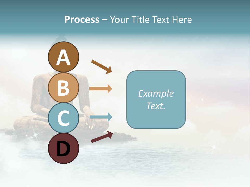 Shine Silhouette Ancient PowerPoint Template