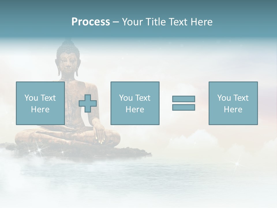 Shine Silhouette Ancient PowerPoint Template