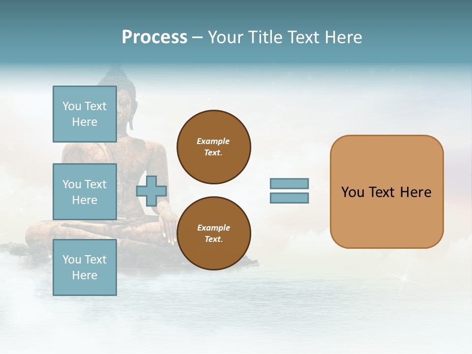 Shine Silhouette Ancient PowerPoint Template