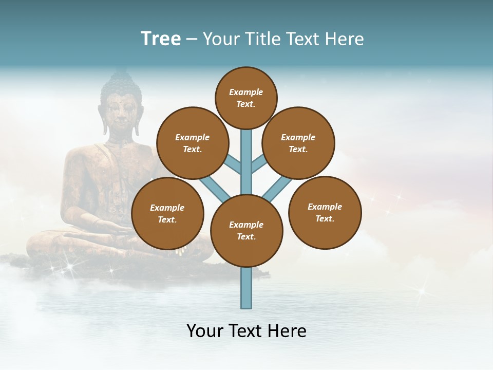 Shine Silhouette Ancient PowerPoint Template