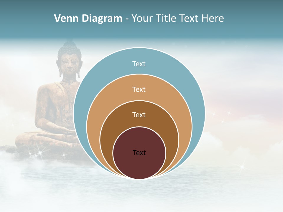 Shine Silhouette Ancient PowerPoint Template