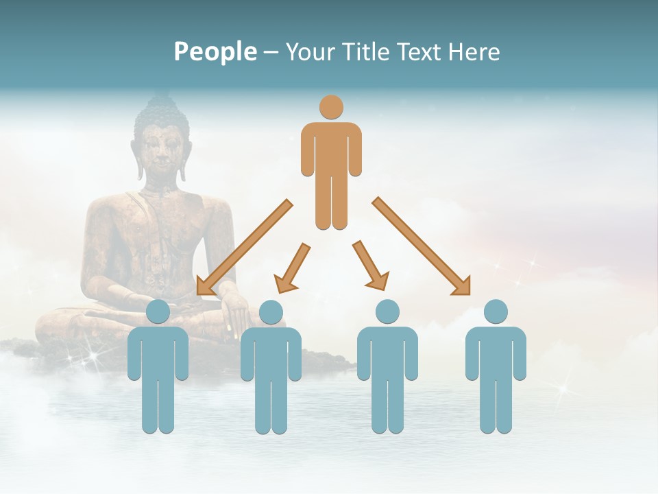 Shine Silhouette Ancient PowerPoint Template