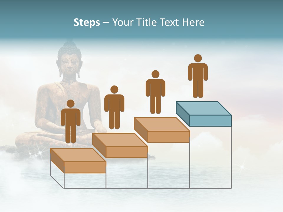 Shine Silhouette Ancient PowerPoint Template