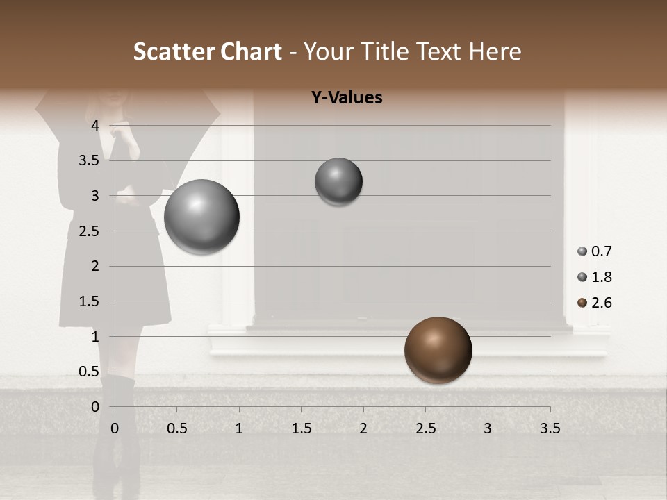 Color Caucasian Beautiful PowerPoint Template