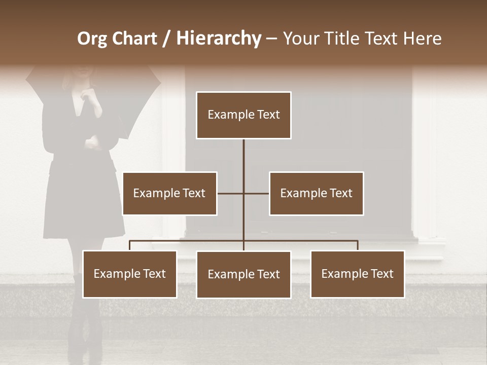 Color Caucasian Beautiful PowerPoint Template