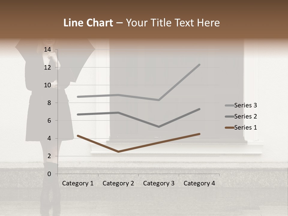 Color Caucasian Beautiful PowerPoint Template