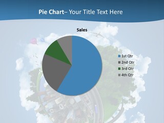 Transport Metro Clouds PowerPoint Template