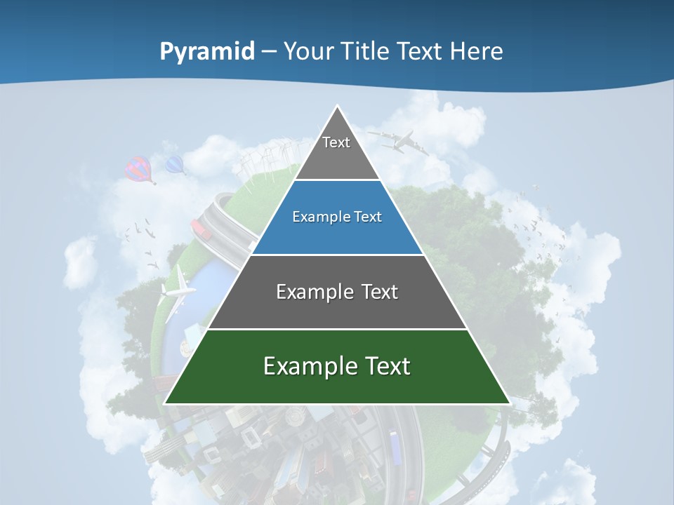 Transport Metro Clouds PowerPoint Template