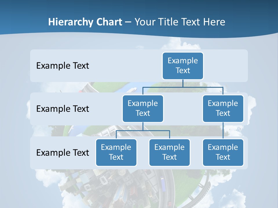 Transport Metro Clouds PowerPoint Template