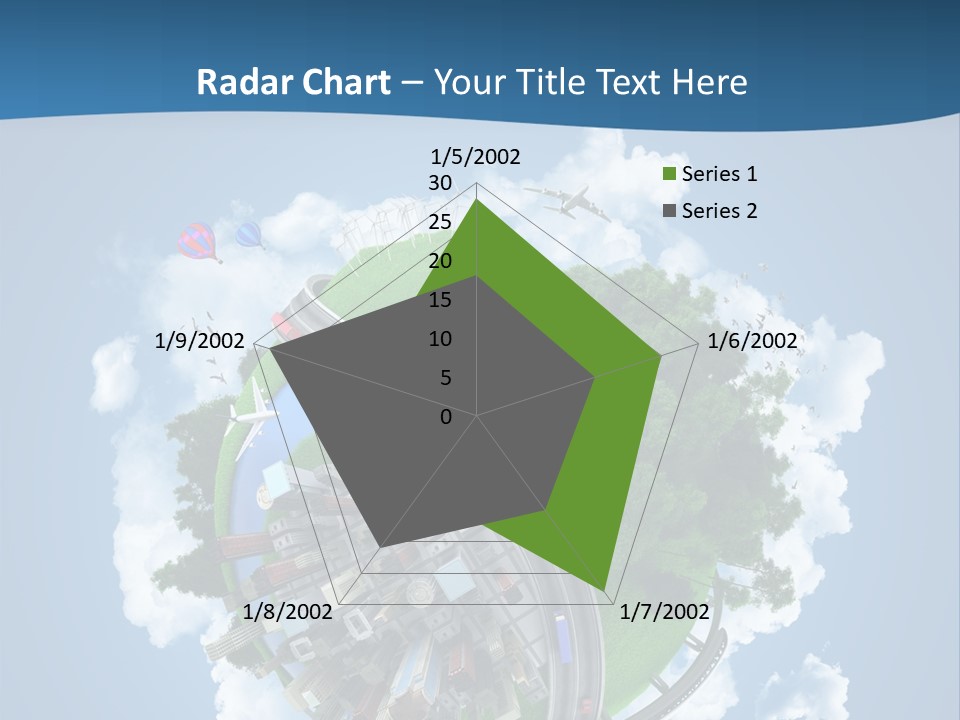 Transport Metro Clouds PowerPoint Template