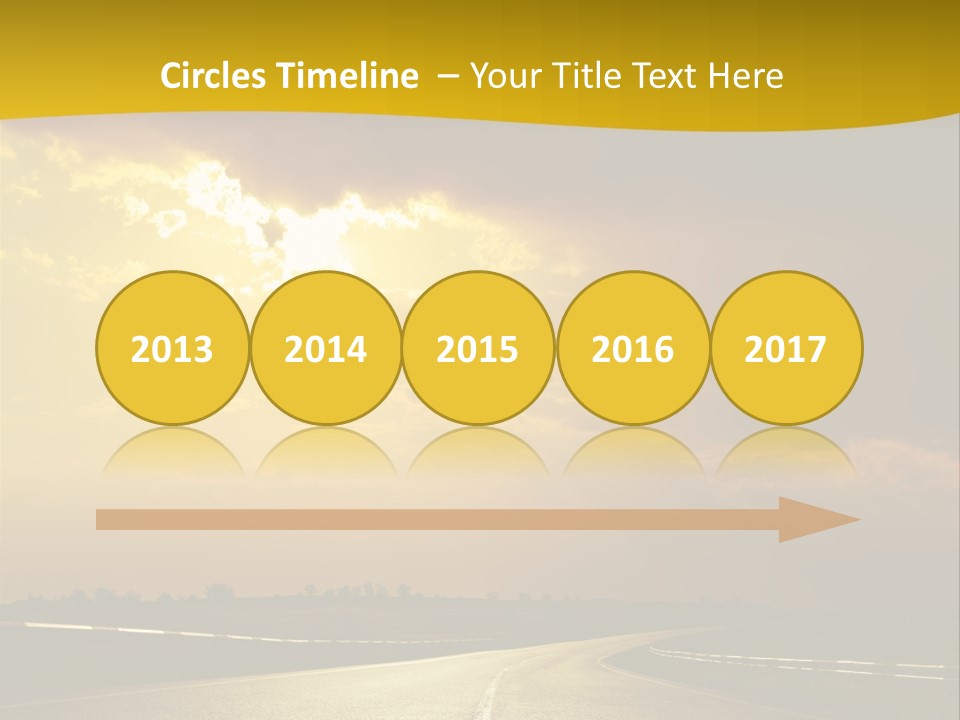 Leaf Female Yellow PowerPoint Template