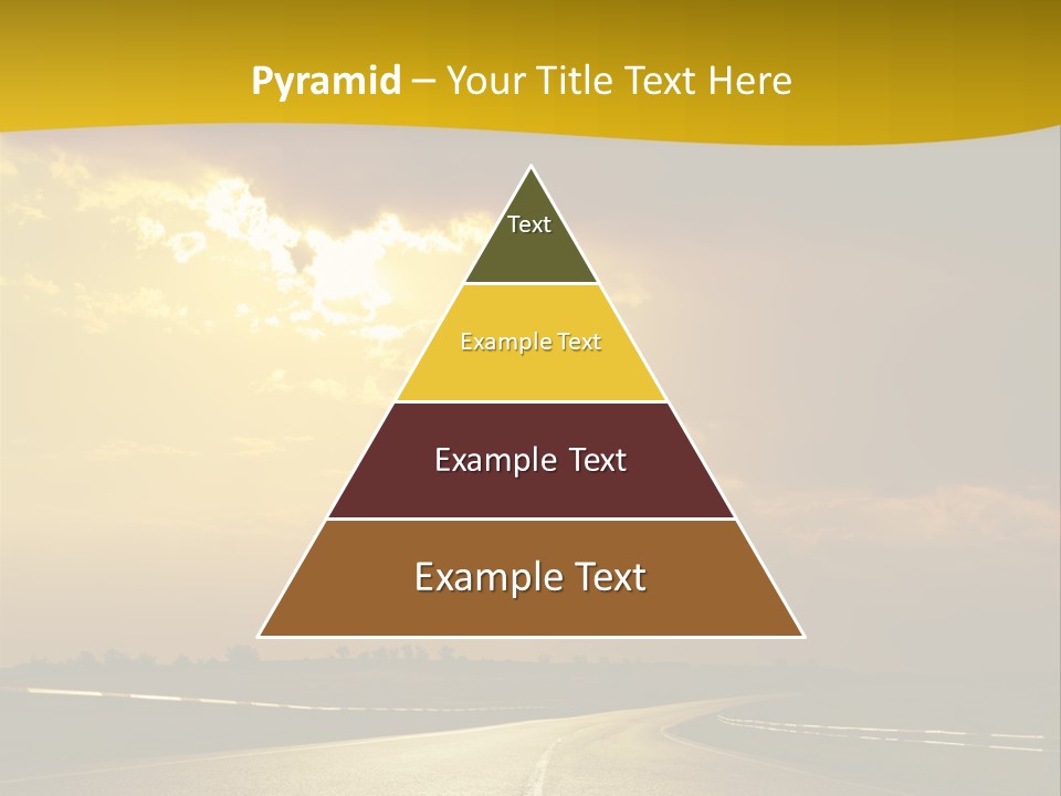 Leaf Female Yellow PowerPoint Template