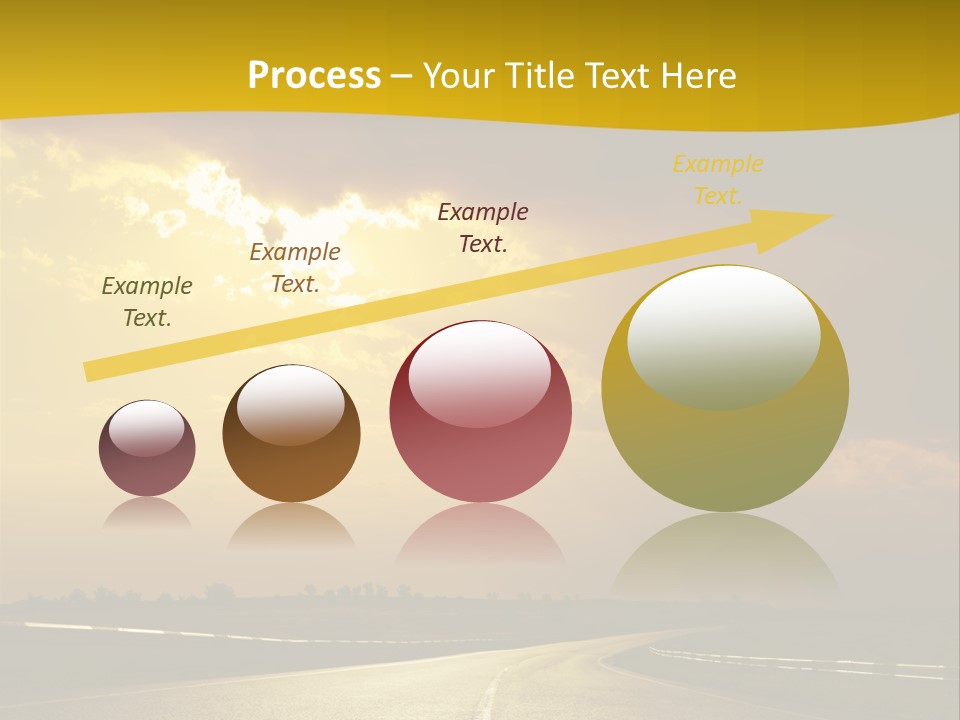 Leaf Female Yellow PowerPoint Template