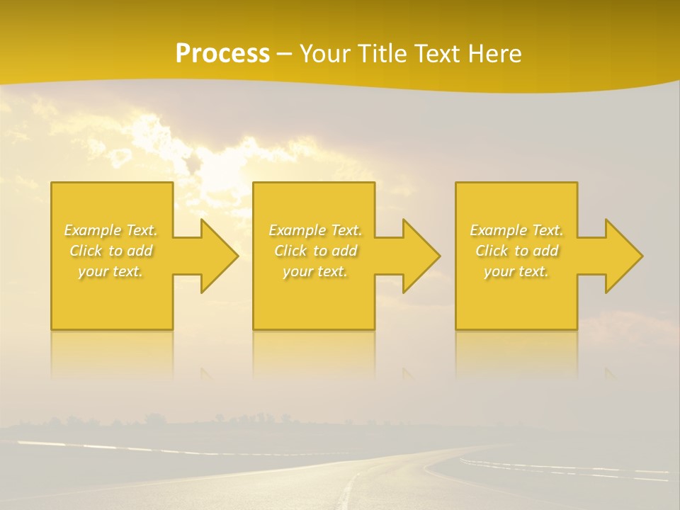 Leaf Female Yellow PowerPoint Template